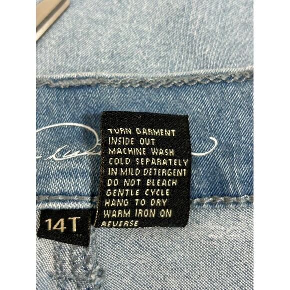 DG2 Diane Gilman Jeans Size 14T Virtual Stretch Skinny Light Wash High Waisted - Picture 8 of 13